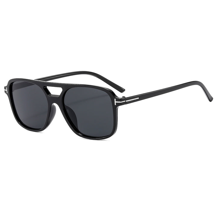 Futuristic Shield Frame Sunglasses