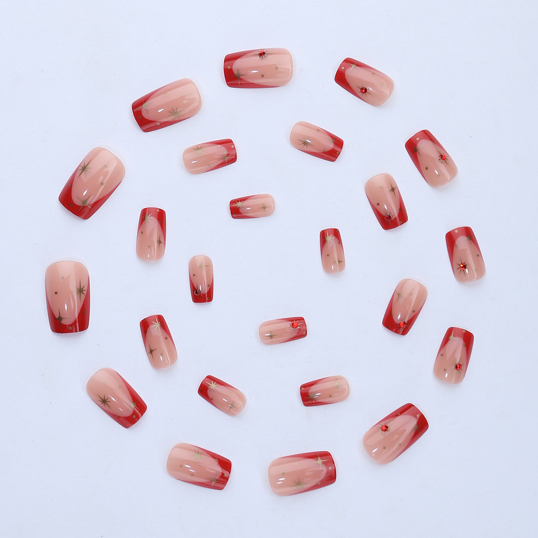 Nail set with glamorous accents Kalsten