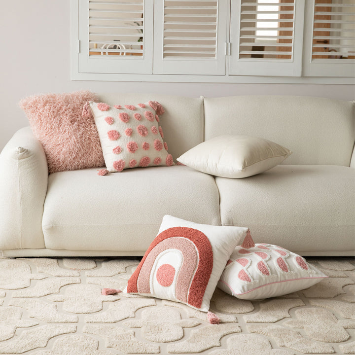 Plush Square Decorative Throw Pillow