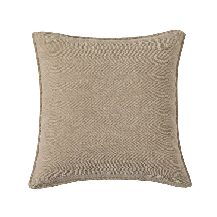 Textured Herringbone Decorative Cushion