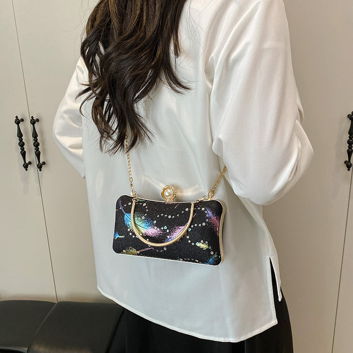 Glittery Evening Clutch Bag Kalsten