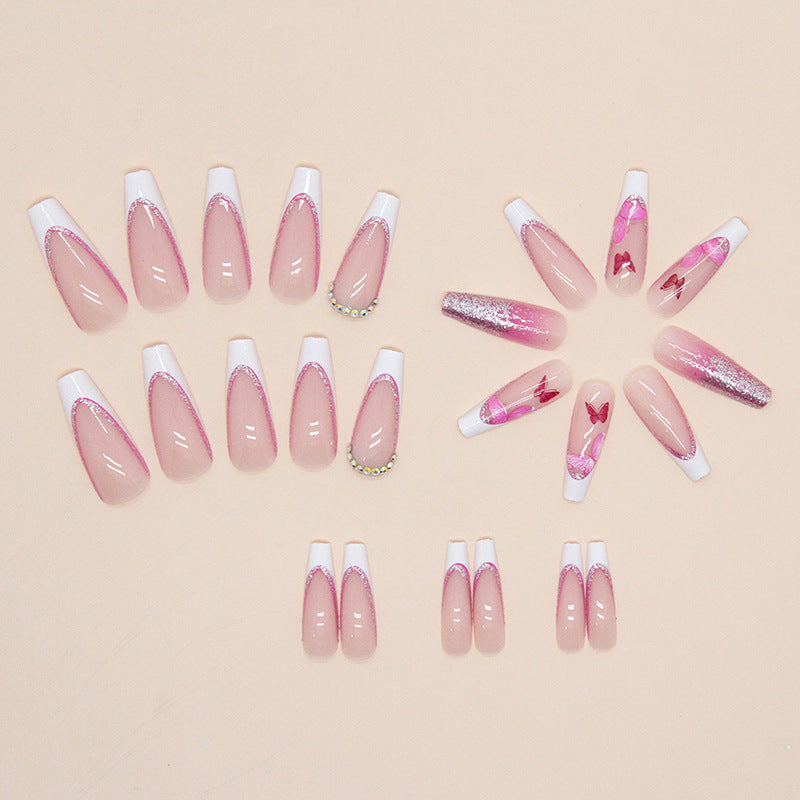 Decorative Butterfly Nail Art Extensions Kalsten