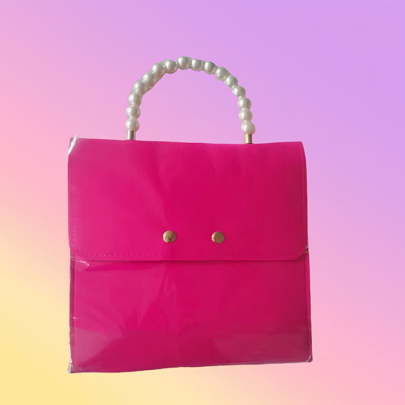 Stylish Pearl Handle Kalsten Handbag