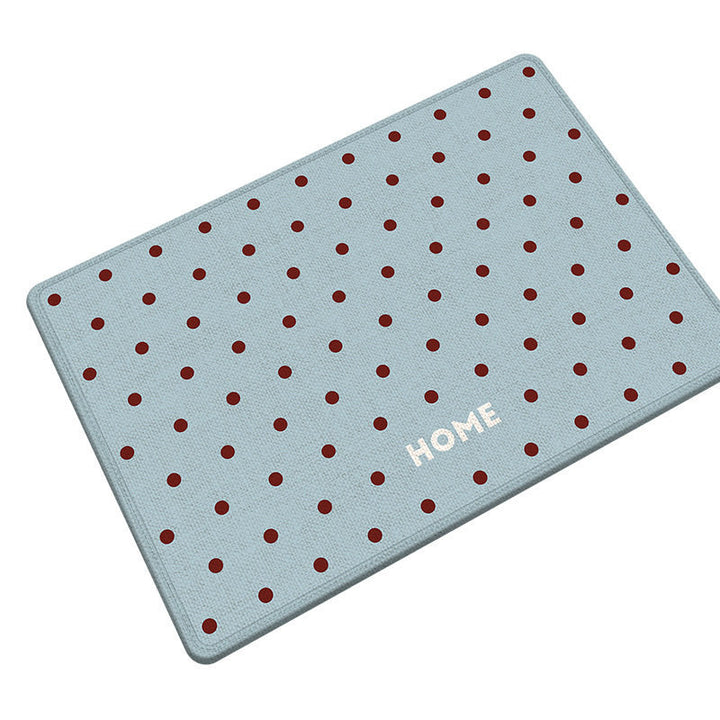 Fun Dot-Patterned Non-Slip Bathroom Mat Kalsten