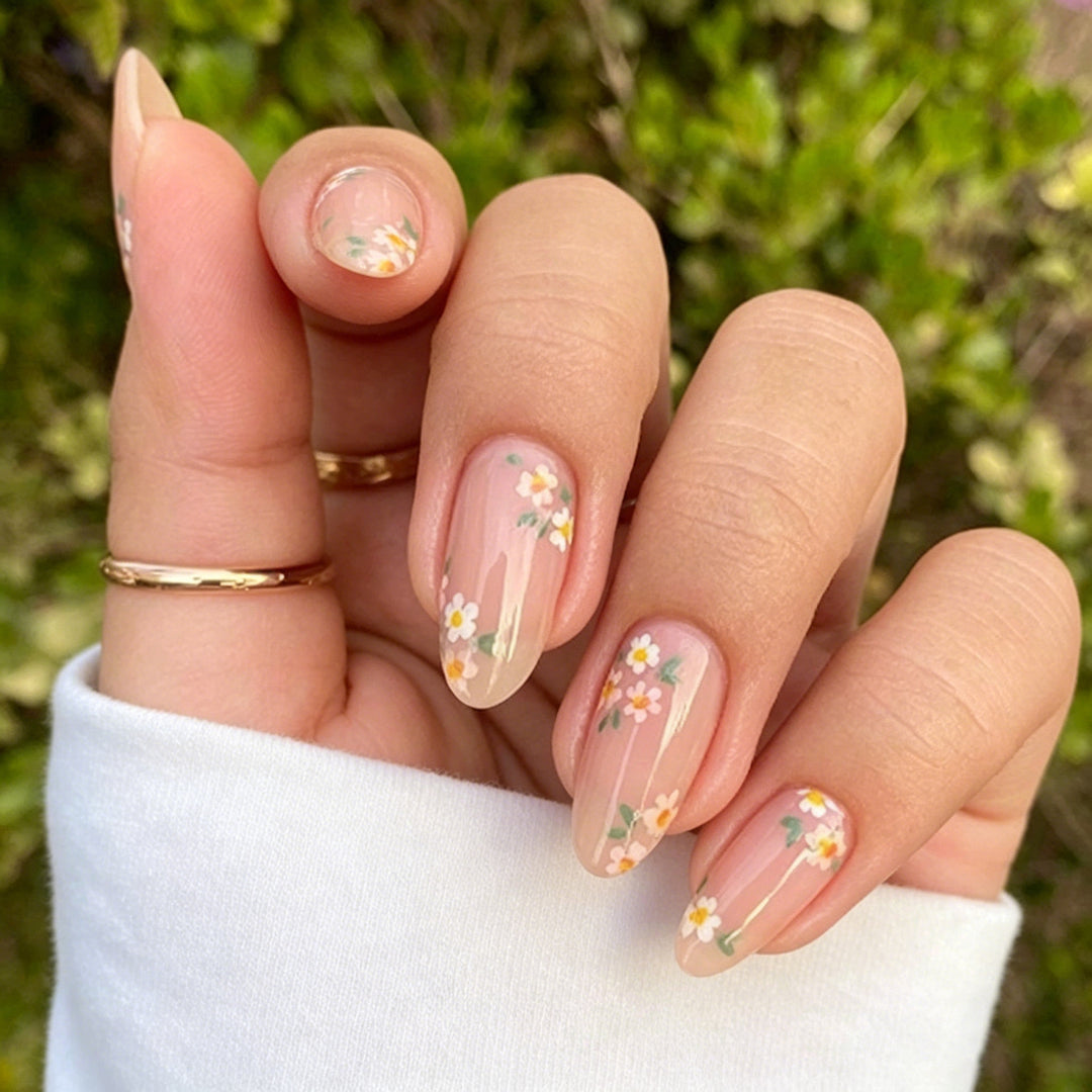 Floral Acrylic Nail Art Enhancements Kalsten 1789915485