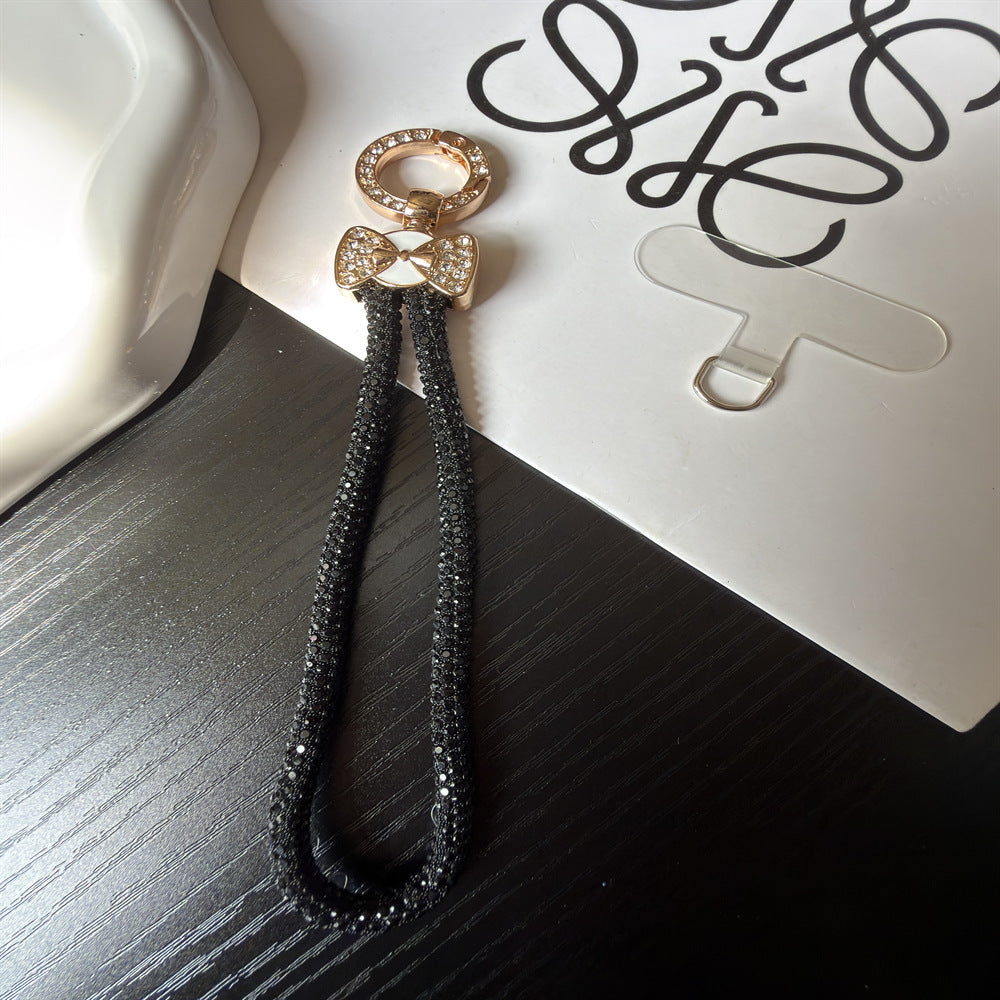 Rhinestone-Embellished Eyewear Holder Kalsten