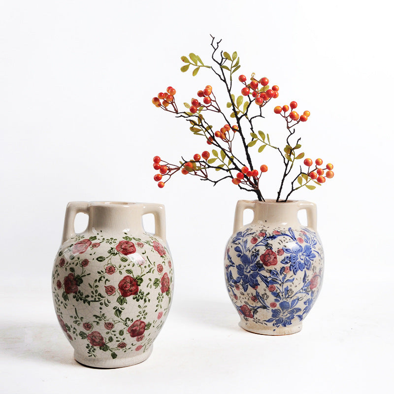 Floral Ceramic Flower Pot Kalsten