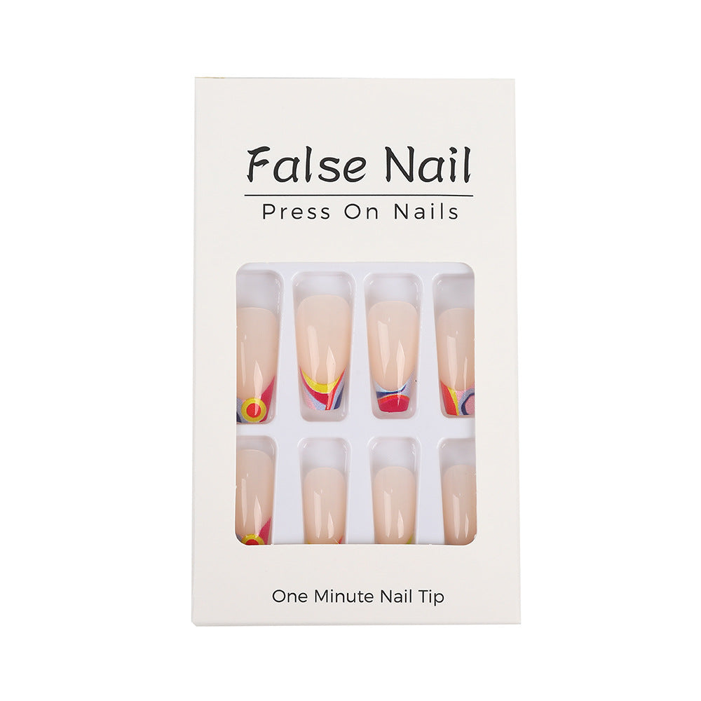 Creative and colorful nail art Kalsten