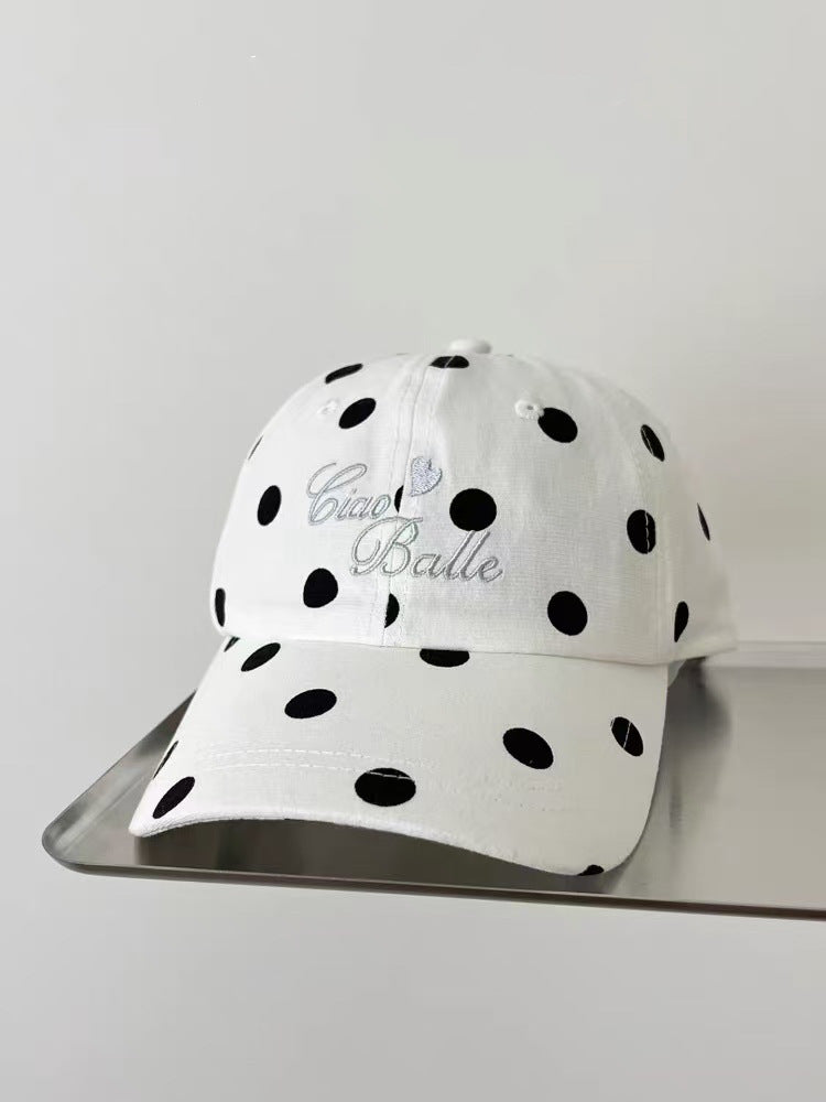 Stylish Polka Dot Baseball Cap