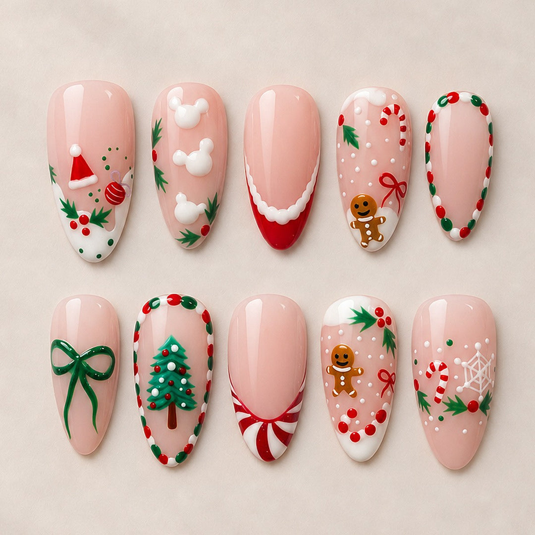 Creative Nail Art Set for Festive Occasions Kalsten