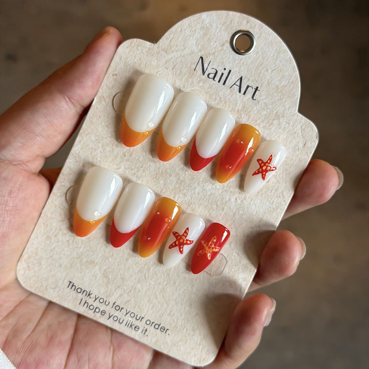 Coastal Breeze Press-On Nail Collection Kalsten