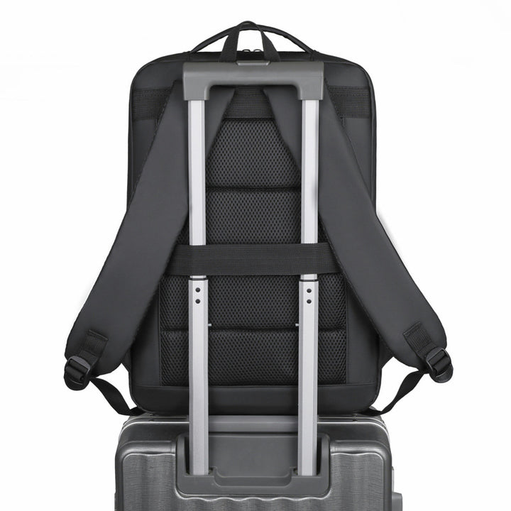 Elegant laptop backpack with thoughtful interior compartment and ergonomic design Kalsten