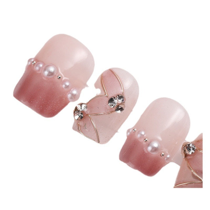 Decorative Press-On Nail Set Kalsten