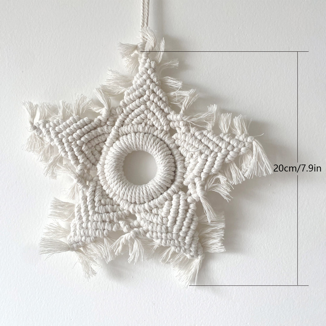 Handcrafted Macrame Star Wall Hanging Kalsten