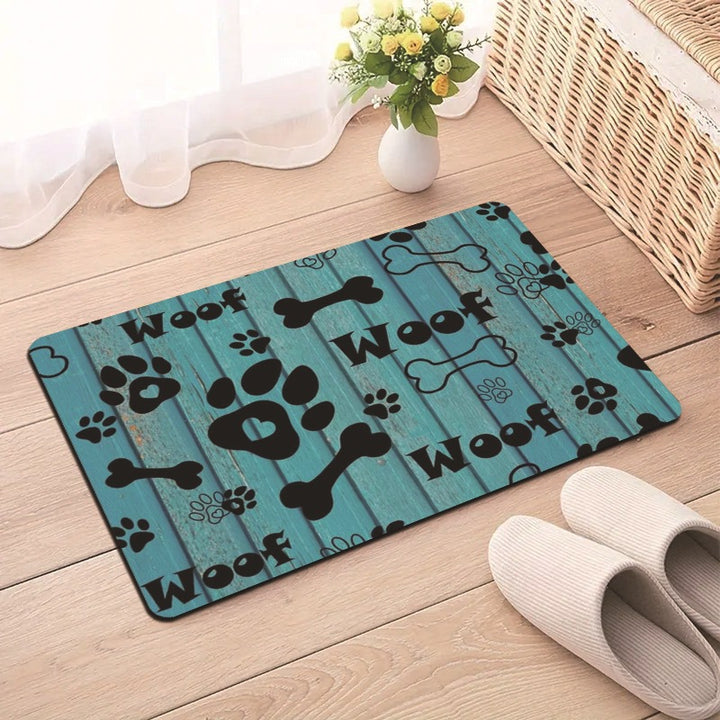 Decorative Pet-Themed Bath Mat Kalsten