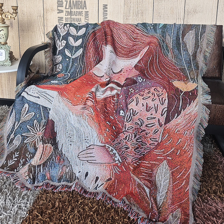 Artistic Woven Blanket