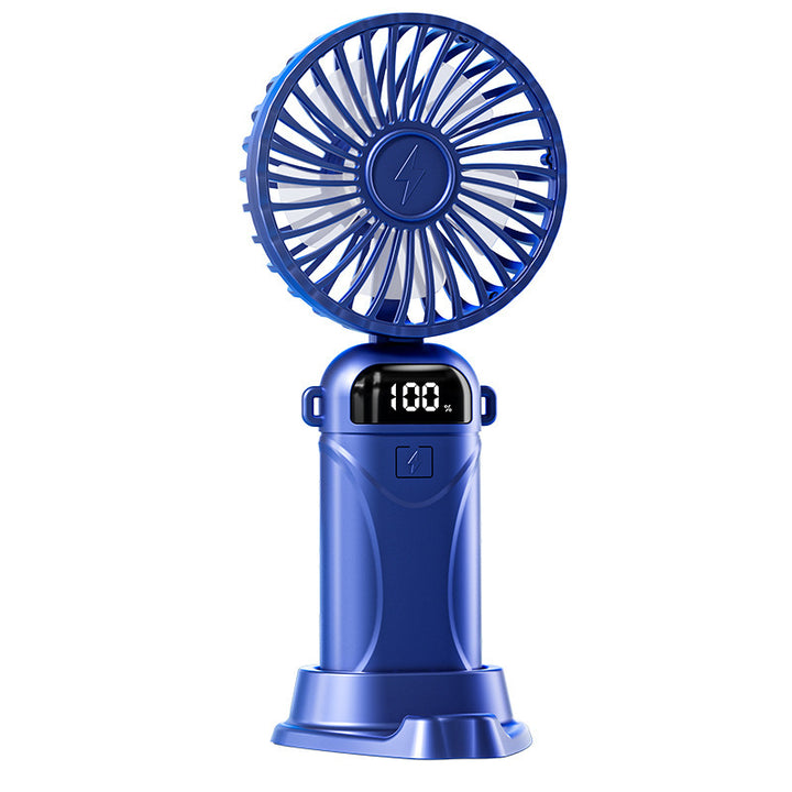 Women's Hand Fan with Digital Battery Indicator Kalsten