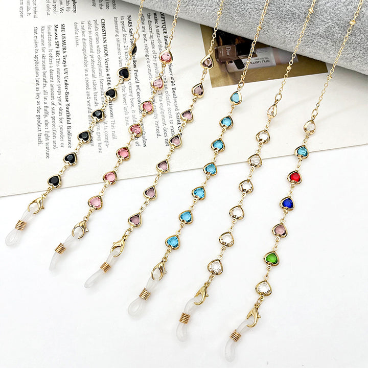 Heart-Shaped Eyewear Chain Kalsten