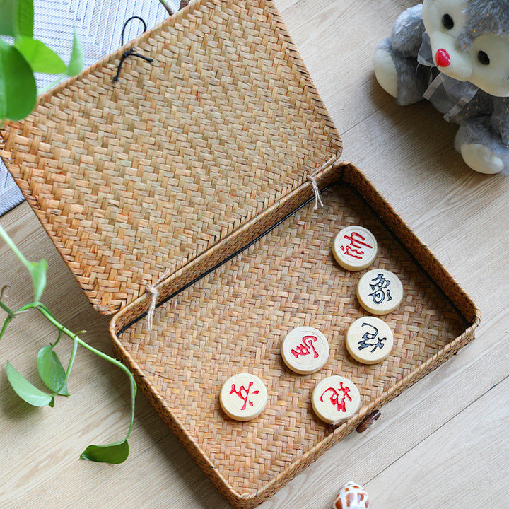 Handcrafted Natural Storage Box Kalsten