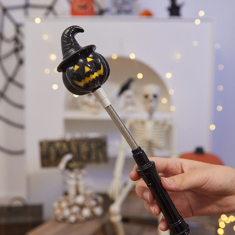 Creative Halloween Deco Candle with Pumpkin Motif Kalsten