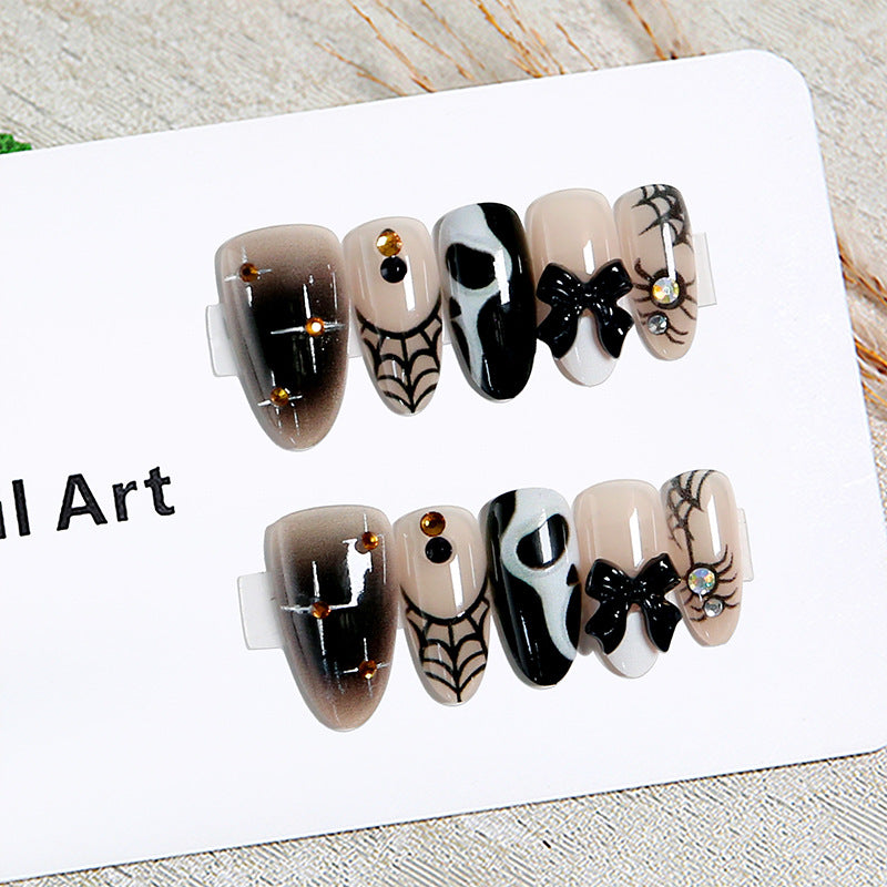 Halloween-style artificial nails Kalsten