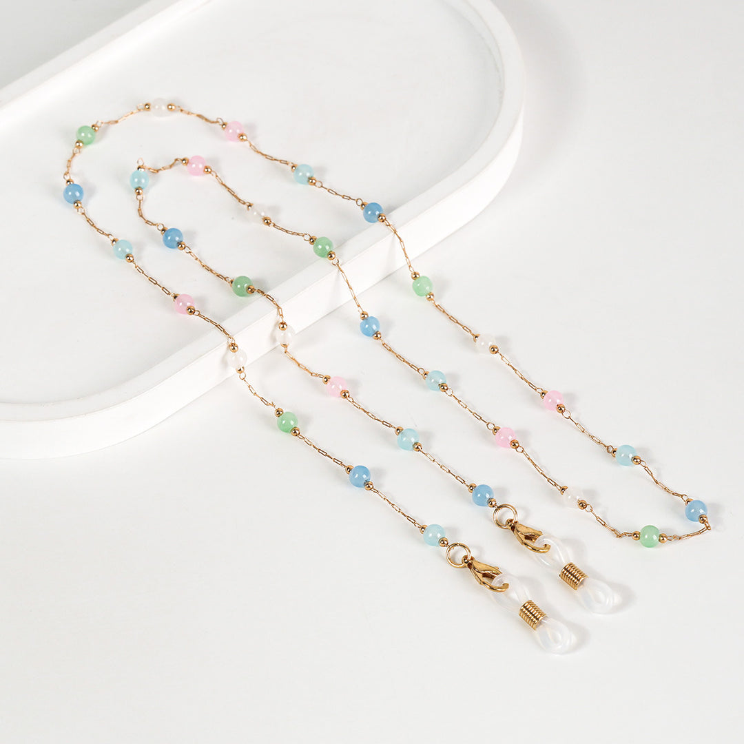 Elegant Beaded Glasses Chain Kalsten