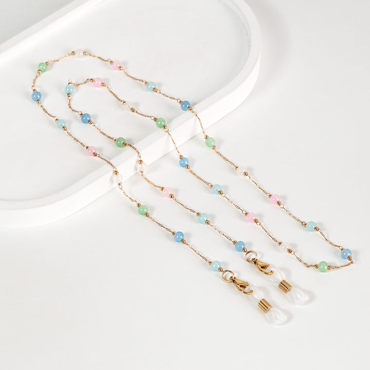 Elegant Beaded Glasses Chain Kalsten
