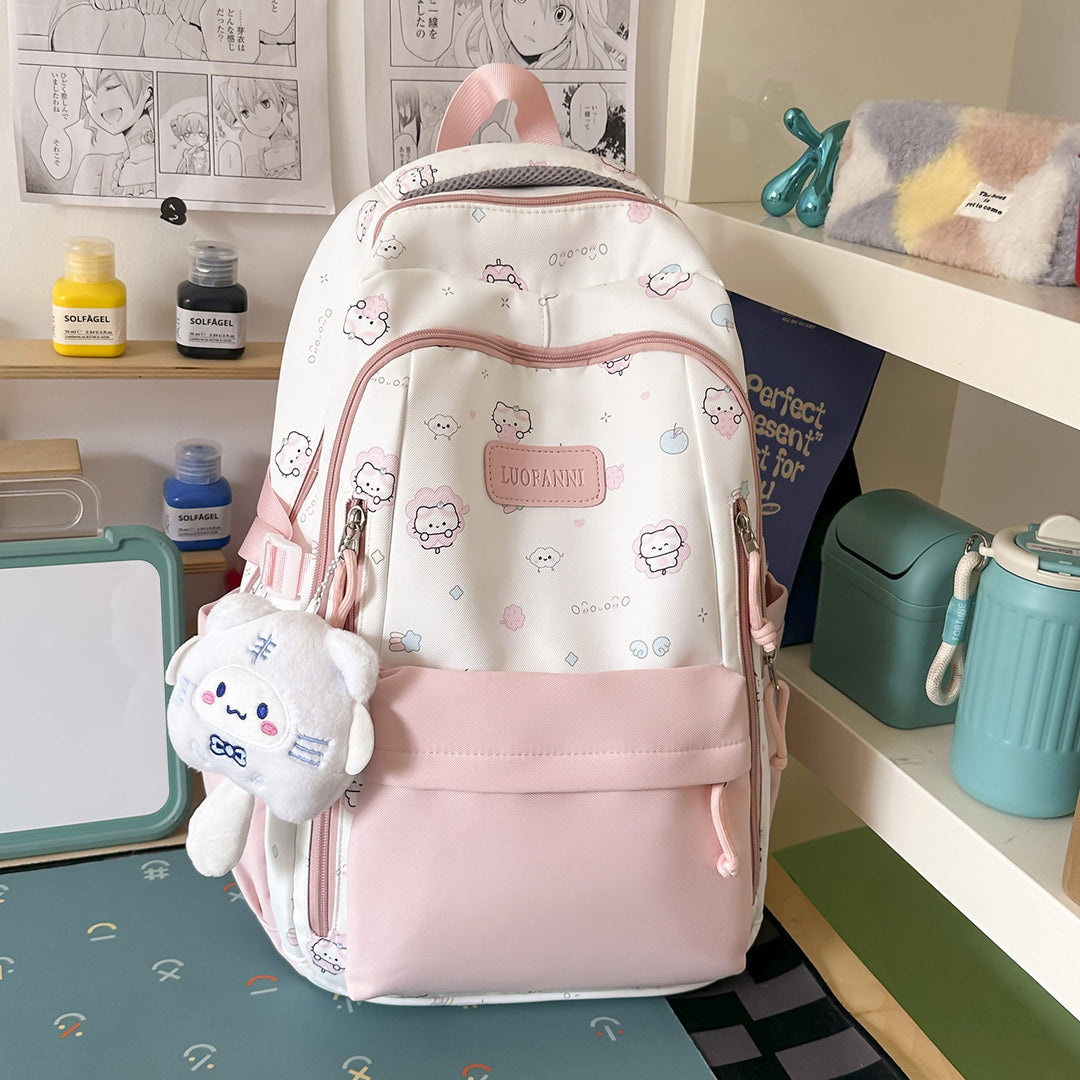 Cute Illustrated Character Backpack Kalsten