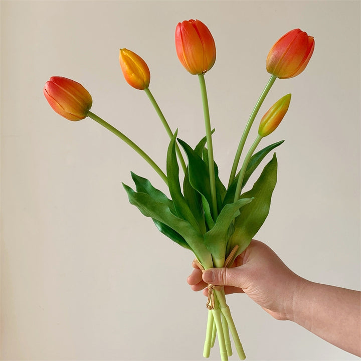 Elegant Artificial Tulip Bouquet
