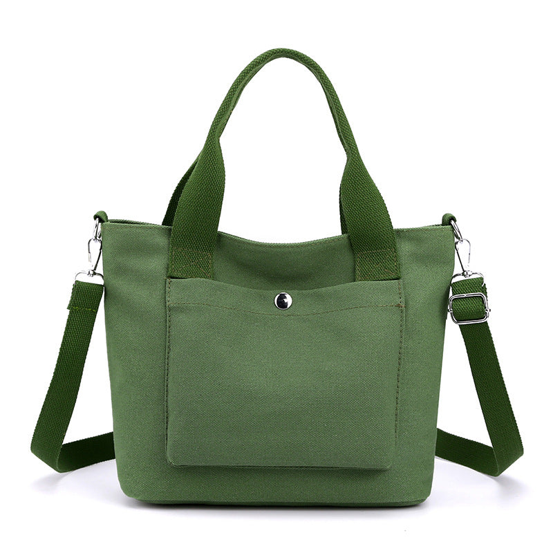 Compact Multi-Functional Canvas Handbag Kalsten