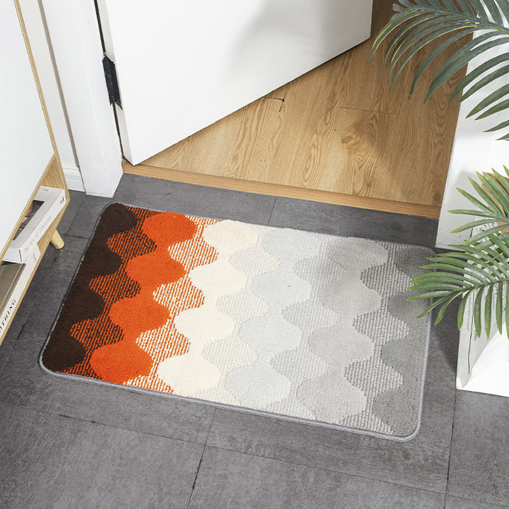 Geometric Pattern Indoor Welcome Mat