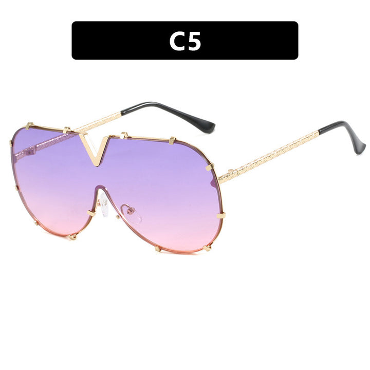 Women oversized safety glasses in modern design Kalsten