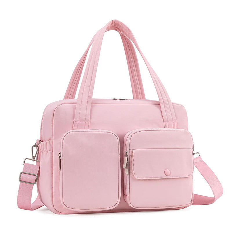 Multifunctional everyday bag with external compartments Kalsten