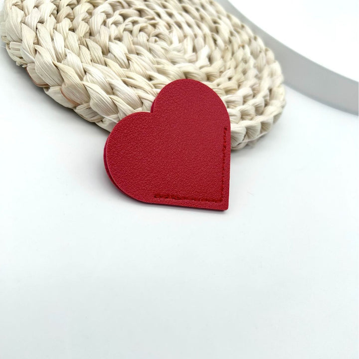 Heart-Shaped Leather Accessory Kalsten