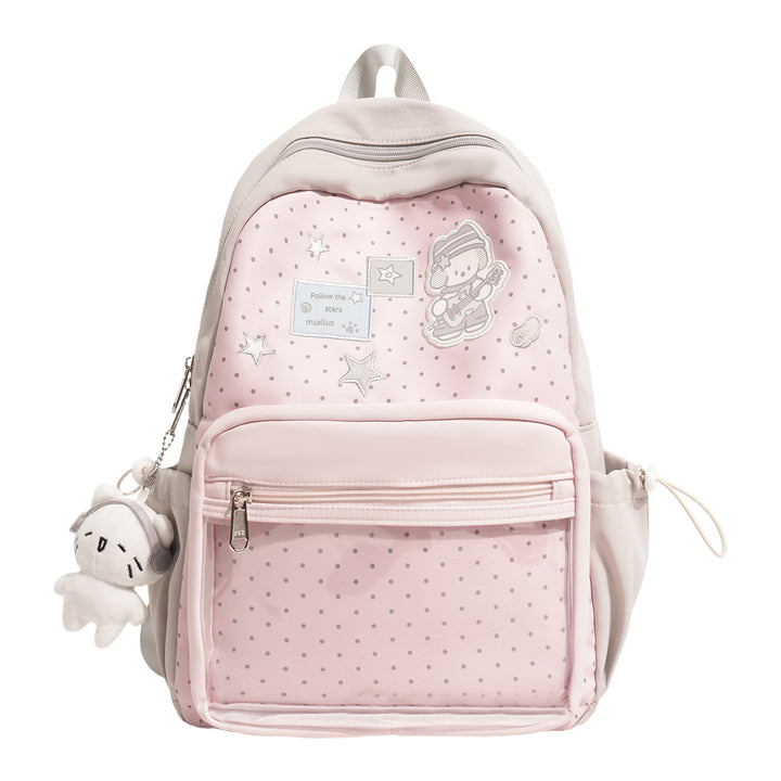Fun-Themed Illustrated Backpack Kalsten