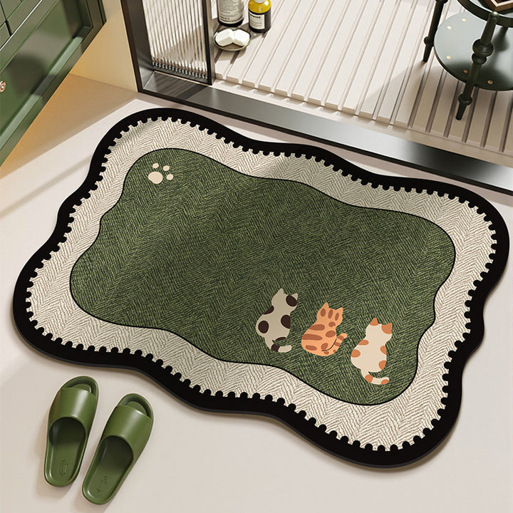 Pet-Themed Eco-Friendly Area Rug Kalsten