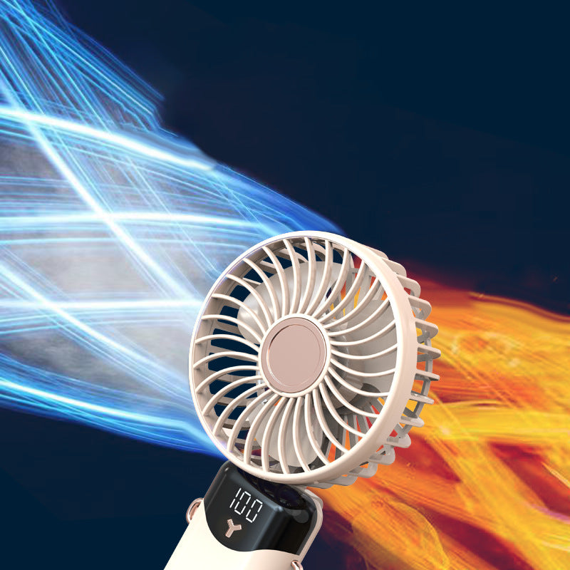 Portable battery fan with digital display Kalsten