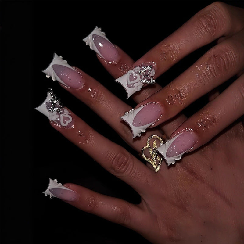 Decorative Press-On Nail Enhancements Kalsten