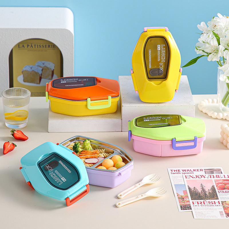 Multi-Compartment Food Storage Lunch Box