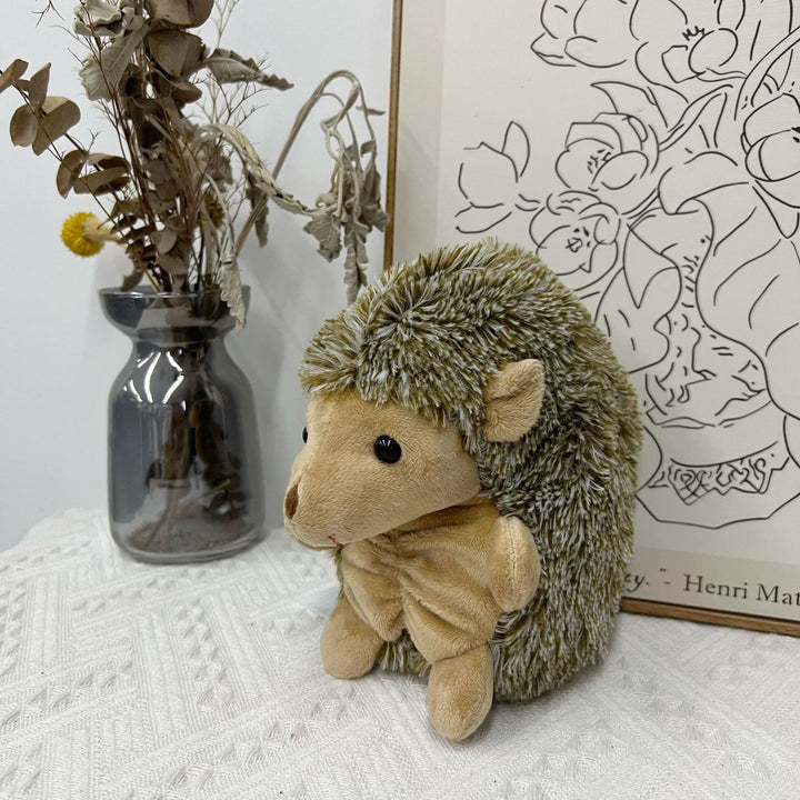 Woodland Hedgehog Plush Hand Puppet