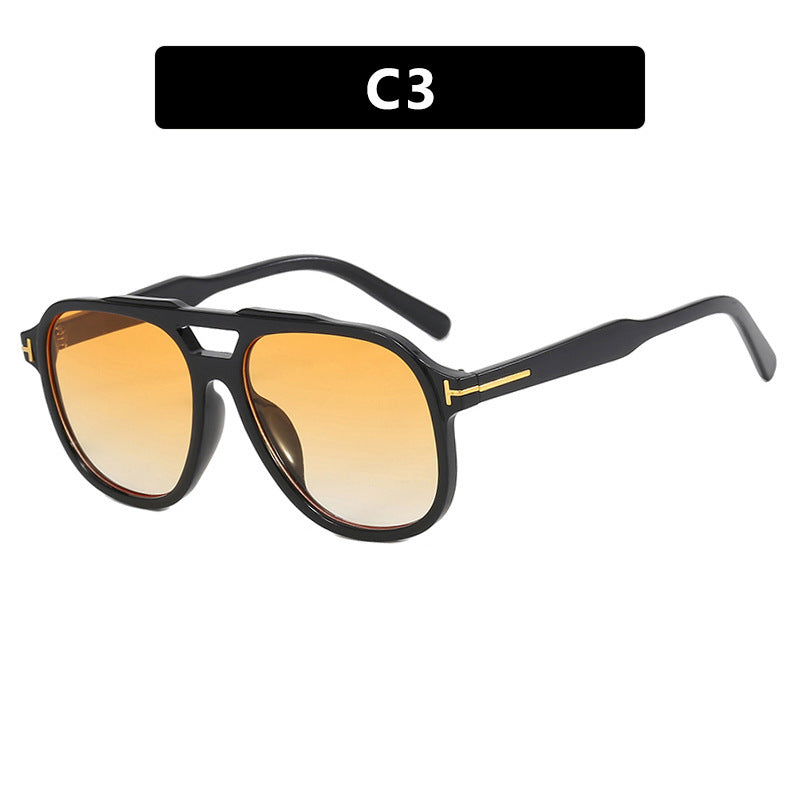 Women's stylish sunglasses in a modern design with a unique Kalsten frame