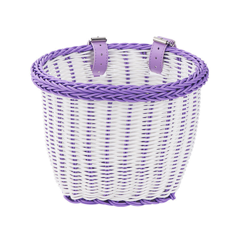Women Handmade Basket with Colorful Design Kalsten