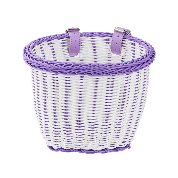 Women Handmade Basket with Colorful Design Kalsten