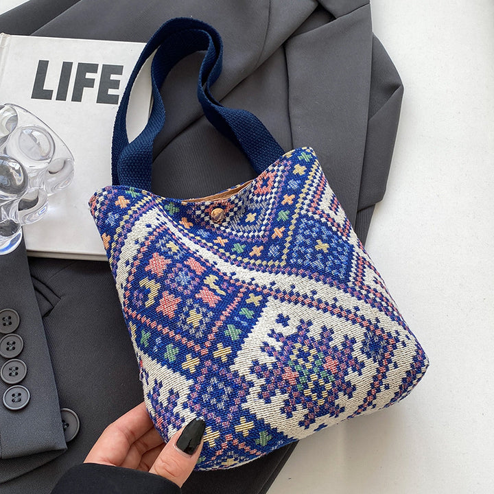 Modern Woven Handbag