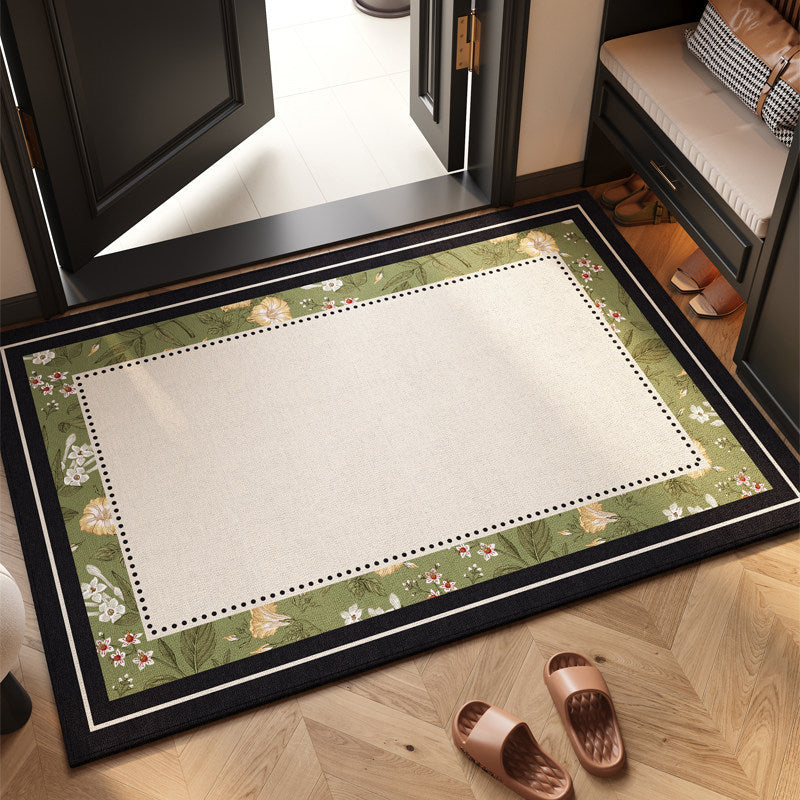 Botanical Design Area Rug