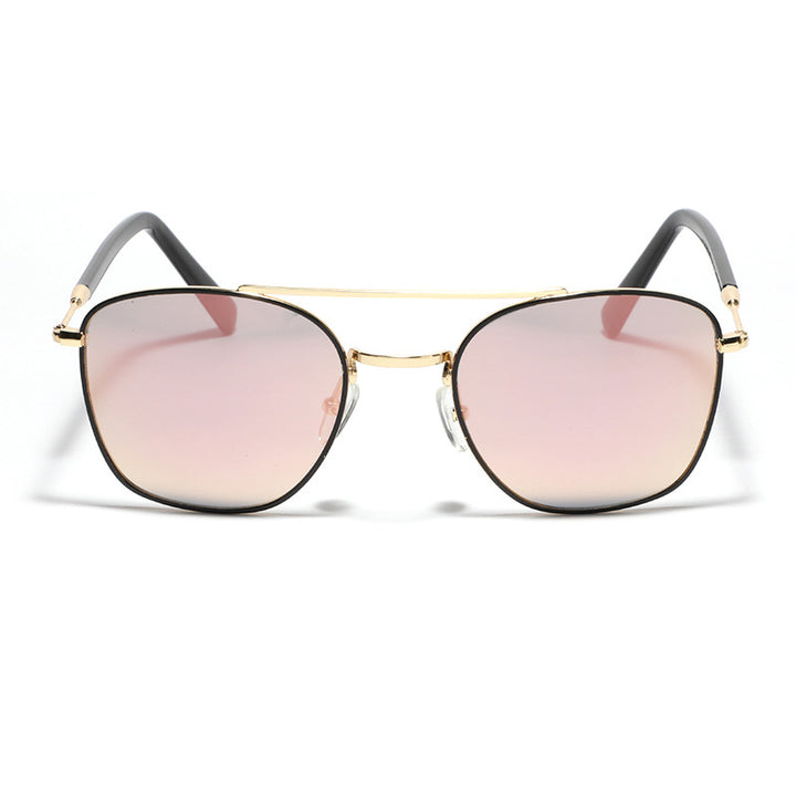 Women's fashionable square sunglasses with luxurious metal frame Kalsten