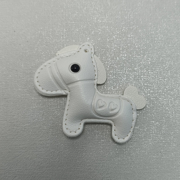Leather Horse-Shaped Keychain Kalsten