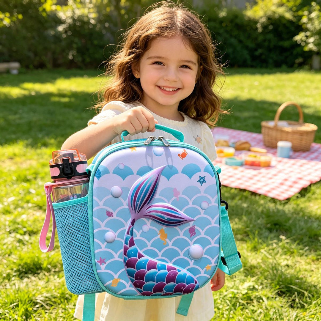 Fun Mermaid-Themed Lunch Bag