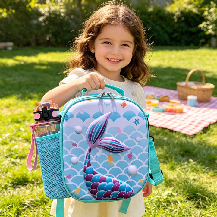 Fun Mermaid-Themed Lunch Bag