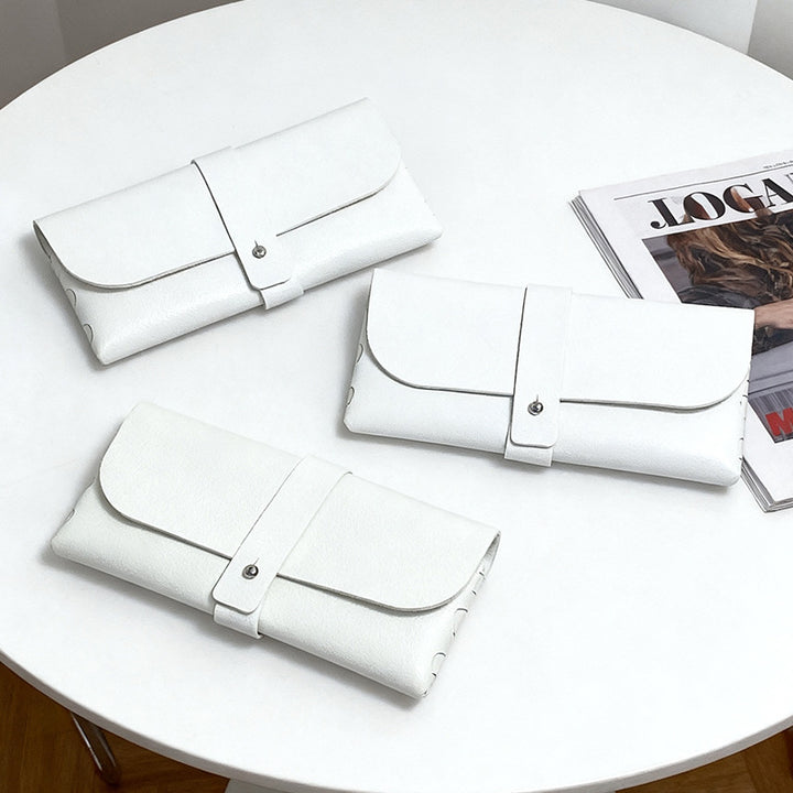 Elegant Faux Leather Clutch Bag Kalsten